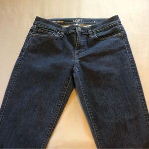Ann Taylor LOFT Modern Skinny Dark Wash Jeans Size 28/6